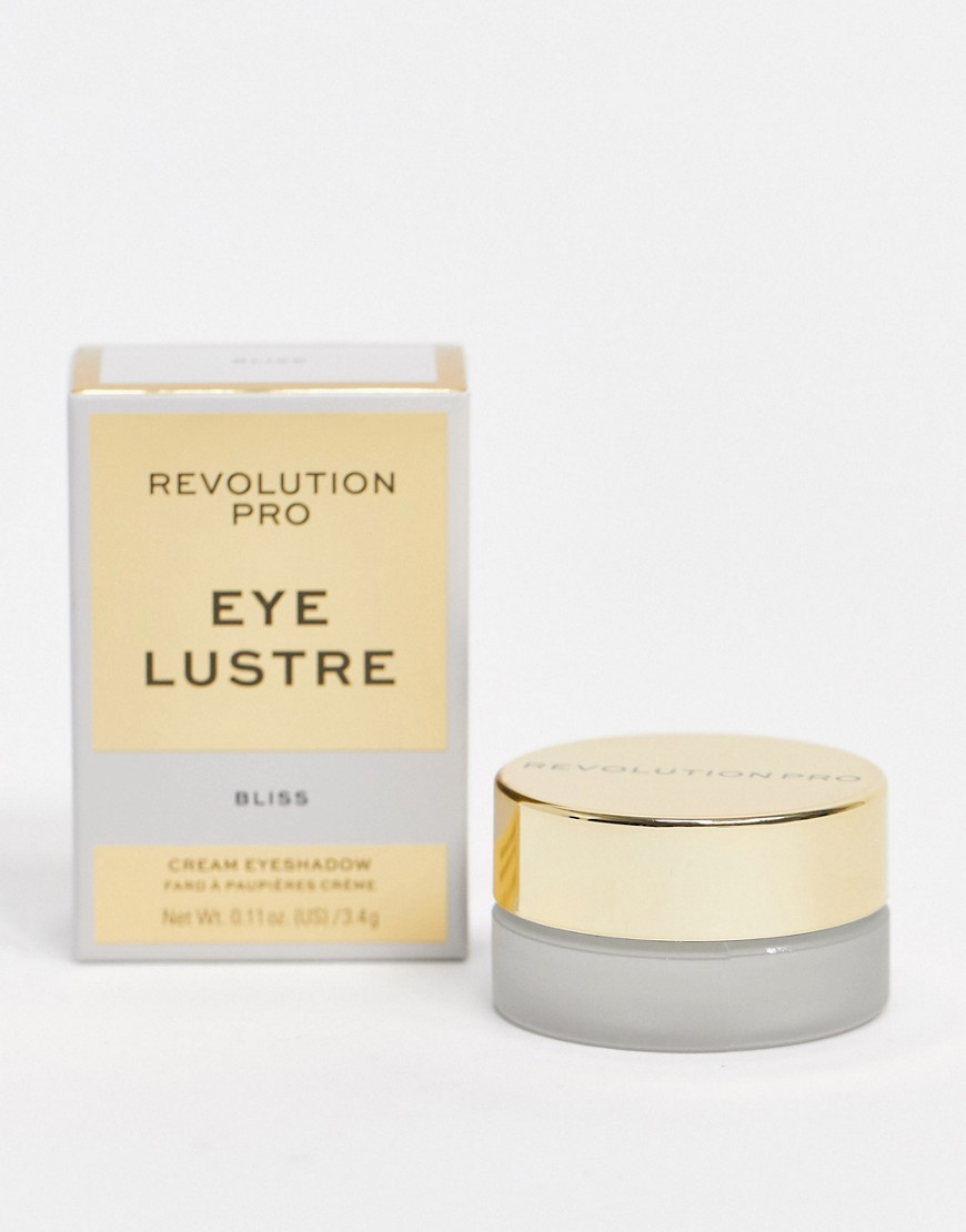 Revolution Pro – Eye Lustre – Cream Eyeshadow Pot – Bliss-Silver