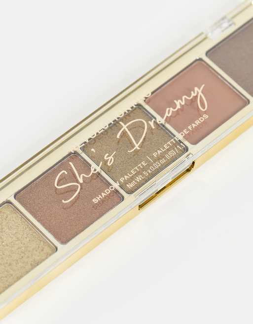 Revolution Pro – Glam – Paleta cieni do powiek – She's Dreamy Green, 2 z 4