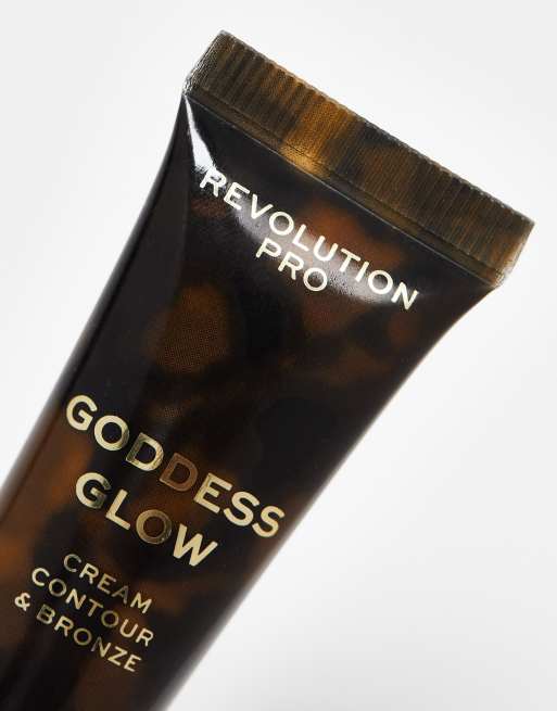 Revolution – Pro Goddess Glow Cream – Contour & Bronze Dark – Highlighter, 3 av 4