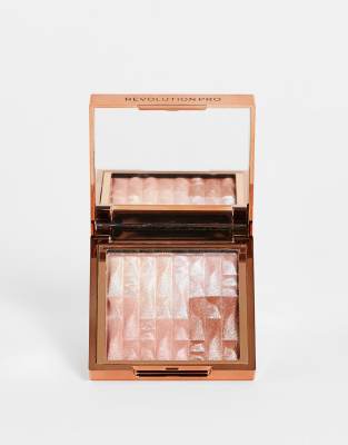 Revolution Pro Goddess Glow Shimmer Highlighter Brick - Afterglow