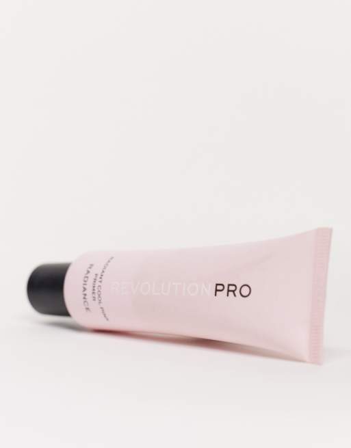 Revolution Pro – Korygująco-rozświetlająca baza pod makijaż – Cool Pink, 4 z 4