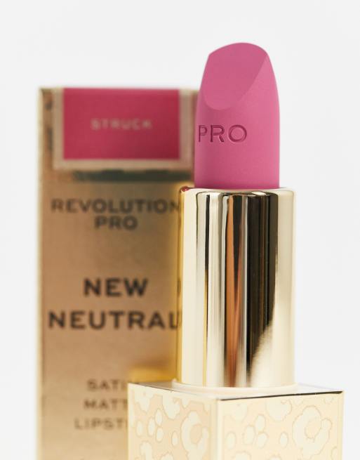 Revolution - Pro New Neutral - Rouge à lèvres mat satiné - Struck, 3 de 4