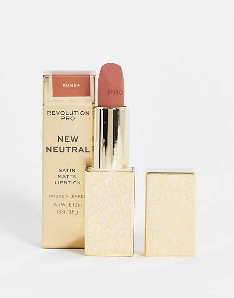 Revolution Pro New Neutral Satin Matte Lipstick - Rumba