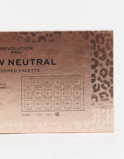 Revolution - Pro NewNeutrals - Oogschaduwpalet - Blushed, 2 van 4
