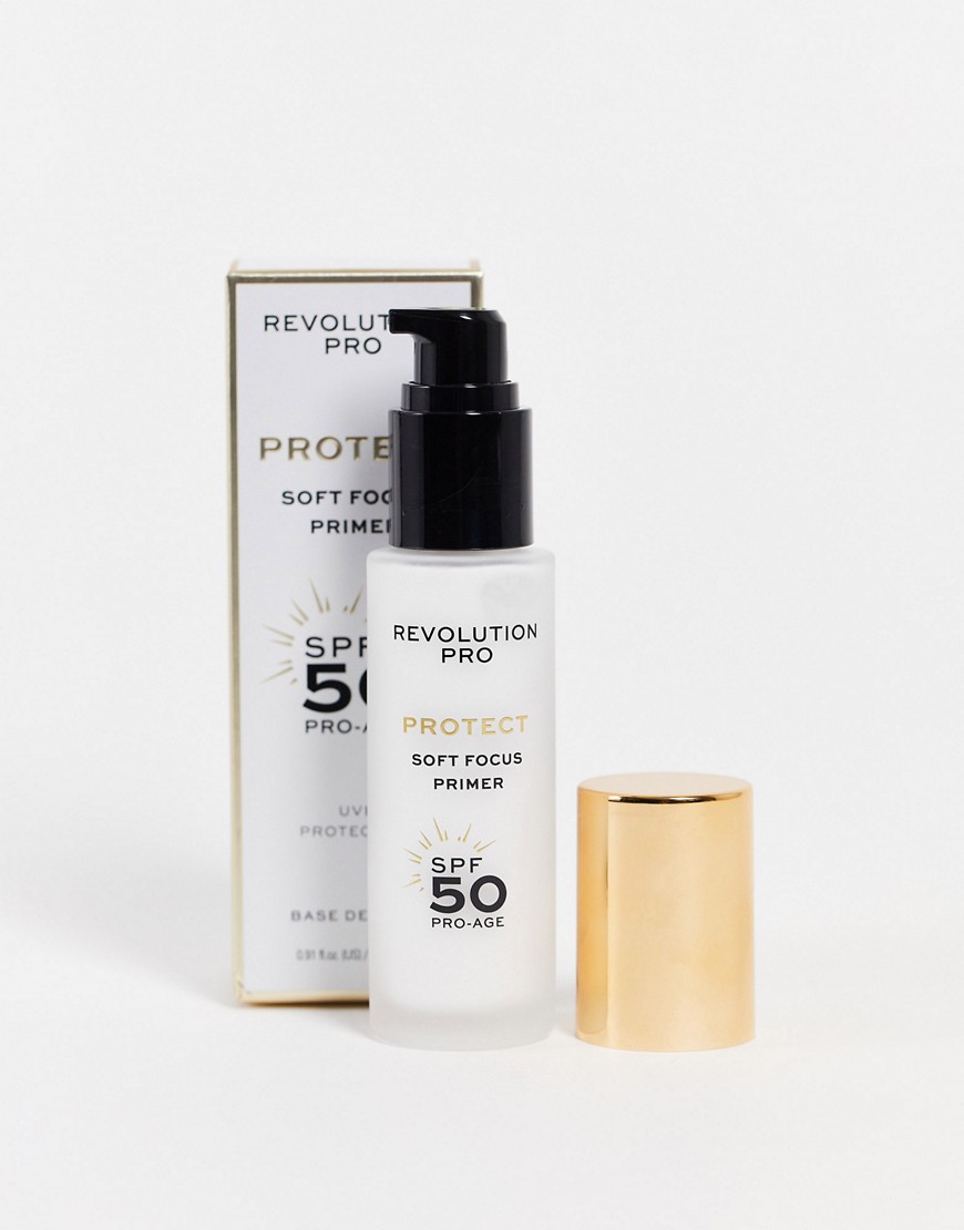 Revolution Pro Protect Soft Focus Primer SPF 50-No colour