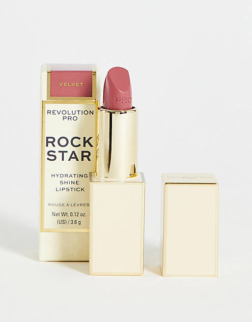 Revolution Pro Rockstar Hydrating Shine Lipstick - Velvet