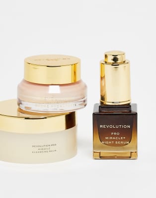 Revolution Pro Lippenpflege-Set 4-teilig – Mit Peeling-Bürste, Zucker-Peeling & Rettungsöl Für Geschmeidige Lippen