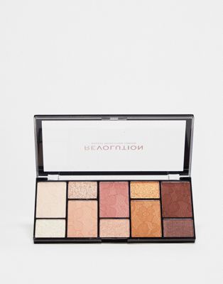 Revolution Reloaded Dimension Shadow Palette Neutral Charm-Brown
