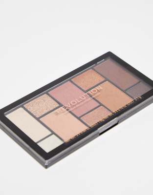 Revolution Reloaded Dimension Shadow Palette Neutral Charm-brown