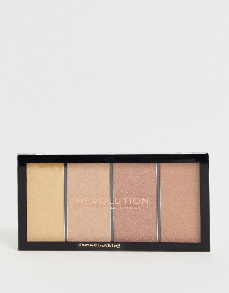 Revolution – Reloaded Lustre Lights Heatwave – Palett med highlighter och bronze-Flerfärgad