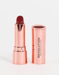 [Revolution] Revolution Satin Kiss Lipstick - Show Stopper-Red No Size Show Stopper