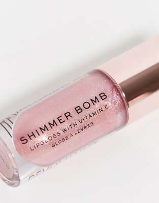Revolution Revolution Shimmer Bomb Lip Gloss - Glimmer-Pink