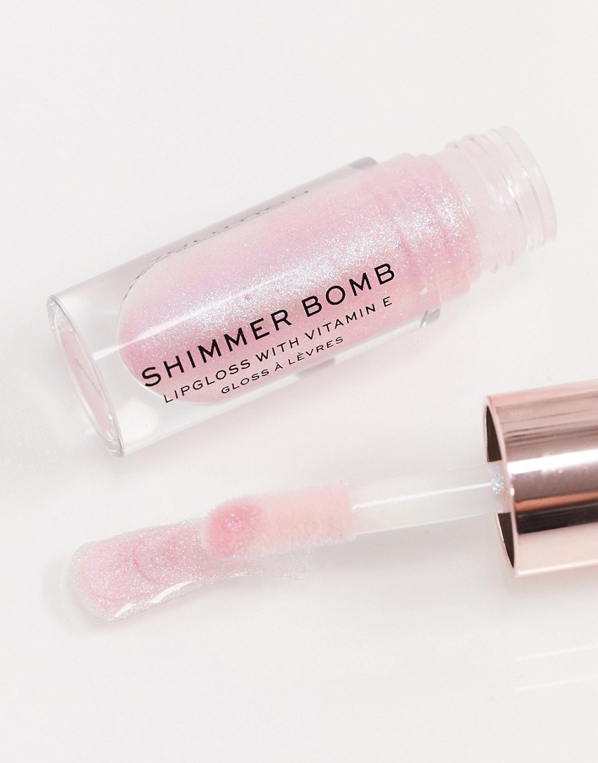 Revolution Shimmer Bomb Lip Gloss - Sparkle-Pink
