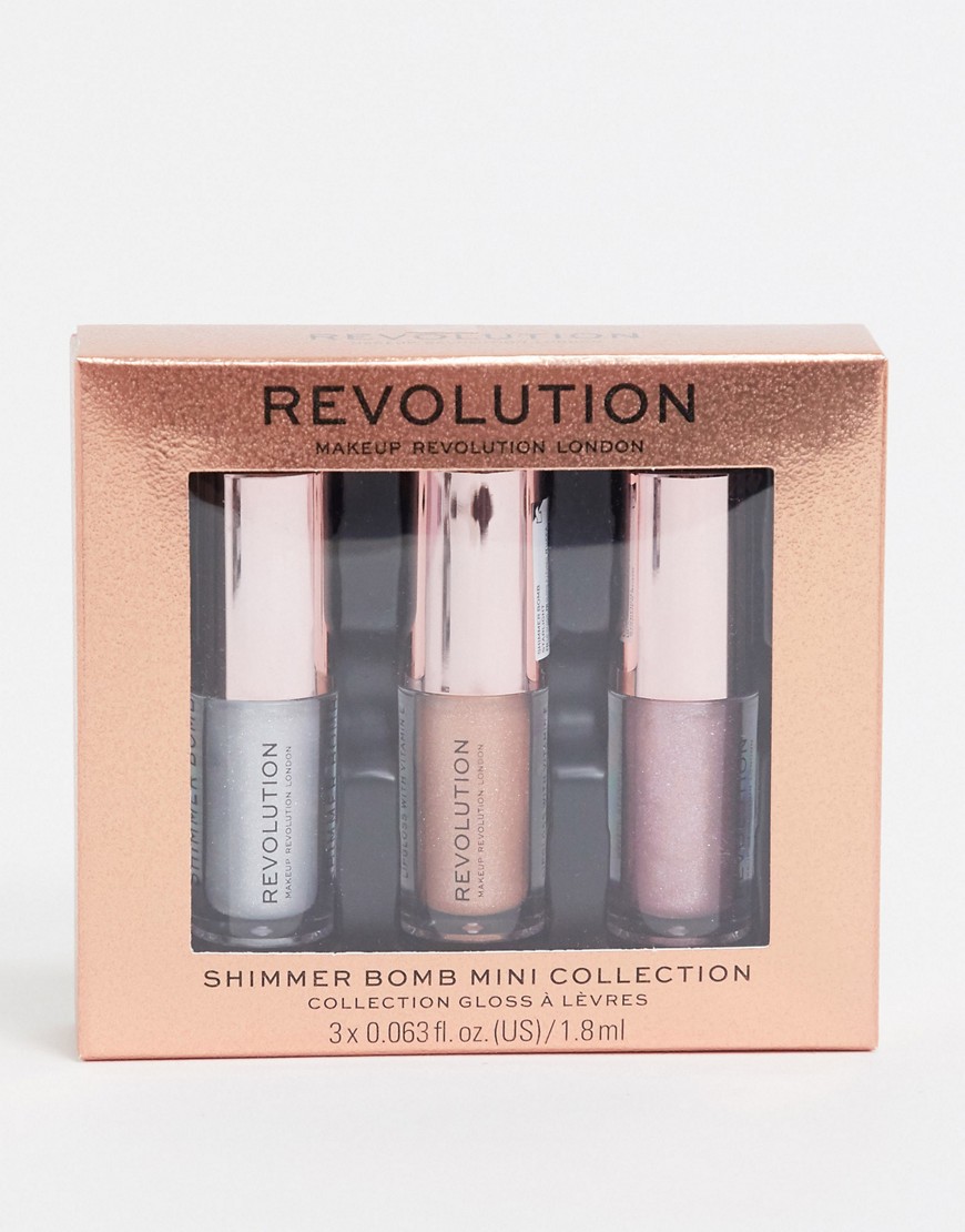 Revolution - Shimmer Bomb - Mini-lipgloss collectie-Roze
