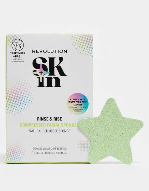 Revolution Skin Cellulose Facial Sponges x10 - view 1
