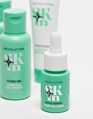 Revolution Skincare Revolution Skin Clearly Clarify 4 Step Starter Kit-no Color