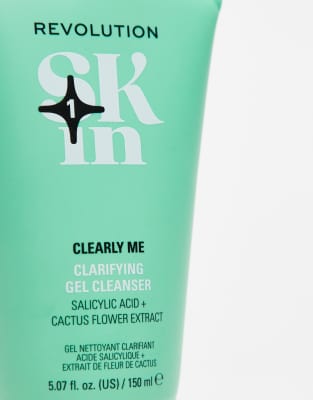 Revolution Skincare Revolution Skin Clearly Me 2% Salicylic Acid Clarifying Cleansing Gel 150ml-no Color