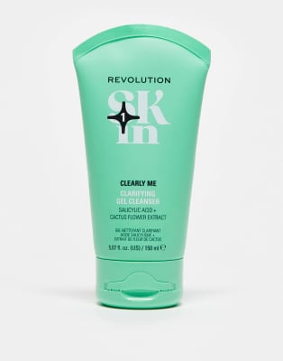 Revolution Skin - Clearly Me - Reinigungsgel mit 2% Salicylsäure: 150 ml-Keine Farbe