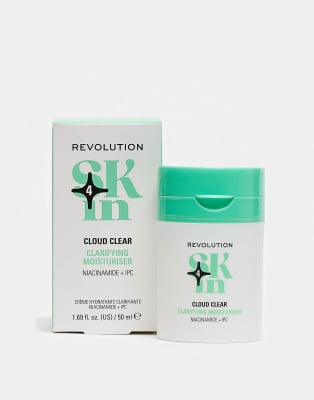 Revolution Skin - Cloud Clear - Crème hydratante clarifiante aux niacinamide et IPC - 50 ml-Pas de couleur