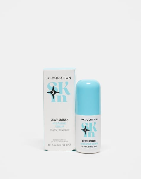 Revolution Skin – Dewy Drench – Nawilżające serum z kwasem hialuronowym 2%, 30 ml - view 1