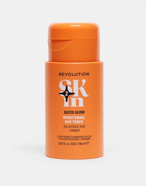 Revolution Skin Glyco Glow 5% Glycolic Acid & Ginger Brightening AHA Toner 150ml - view 1