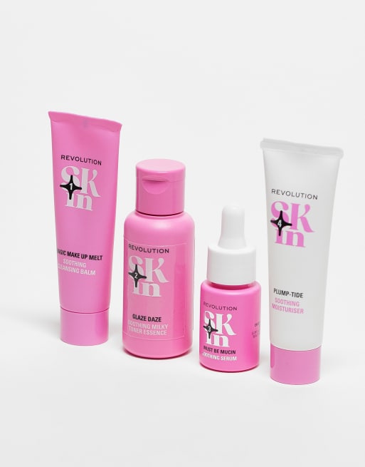 Revolution Skin – Go Gentle – 4-stufiges Hautpflege-Probierset, 4 von 4