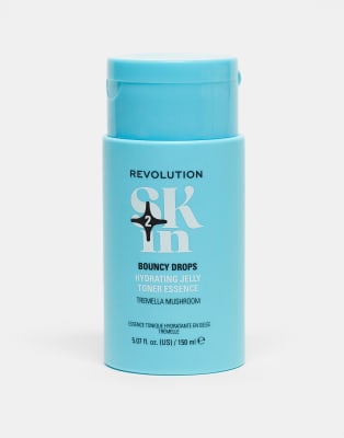 Revolution - Skin - Happy Hydrate Bouncy Drops Jelly Toner Essence - Gesichtswasser-Essenz - 150ml-Keine Farbe