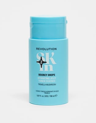 Revolution - Skin - Happy Hydrate Bouncy Drops Jelly Toner Essence - Gesichtswasser-Essenz - 150ml-Keine Farbe