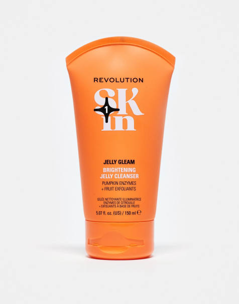 Revolution Skin - Jelly Gleam - Gel detergente illuminante con AHA naturali della frutta 150 ml - view 1