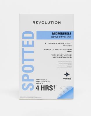 Revolution Skin - Microneedle - 9 x Hydrokolloid-Pickel-Pflaster-Keine Farbe