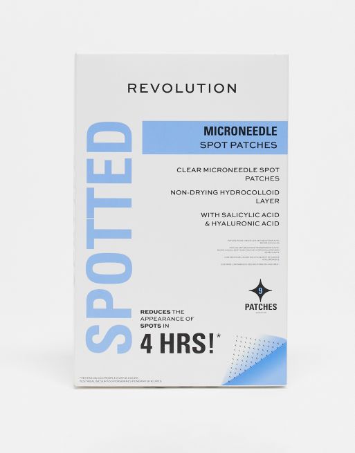 Revolution Skin Microneedle Hydrocolloid Spot Patches x9