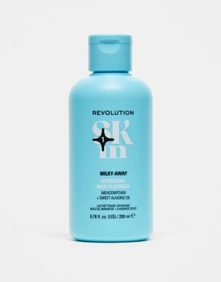 Thumbnail - Revolution Skin - Milky-Away - Feuchtigkeitsspendende Reinigungsmilch mit Wiesenschaumkraut und'süßem Mandelöl: 200 ml-K...