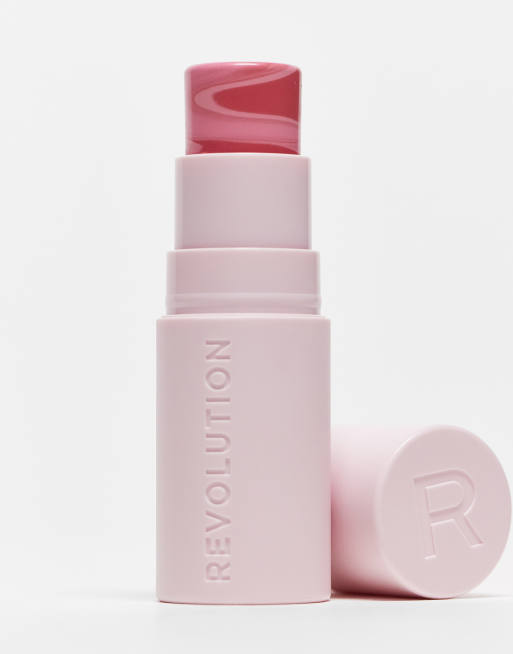 Revolution - Skin Silk - Gemarmerde blush-stick in Pinched Light Pink, 4 van 4