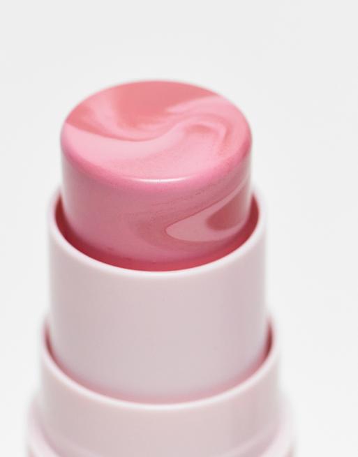 Revolution Skin Silk Marble Blush Stick Pinched Light Pink, 2 of 4