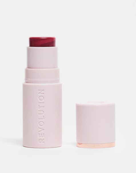 Revolution – Skin Silk Marble Blush Stick – Rouge-Stift in der Farbe Berry Flush - view 1