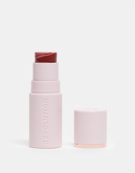 Revolution – Skin Silk Marble Blush Stick – Rouge-Stift in der Farbe Sundown Spice - view 1