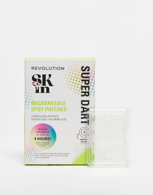 Revolution Skin - Super Dart - Lot de 9 patches hydrocolloïdes anti-imperfections à l'acide salicylique à technologie micro-aiguilles-Pas de couleur