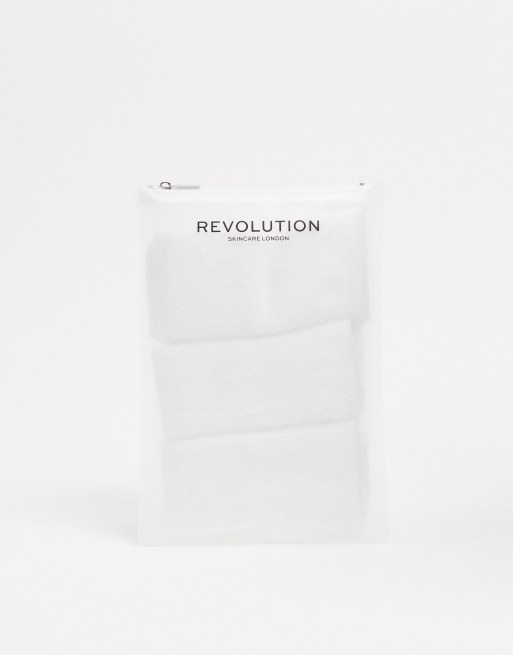 Revolution Skincare – 3-pack handdukar för ansiktet i mikrofiber, 4 av 4