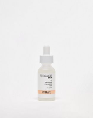 Revolution Skincare 5% Caffeine Solution + Hyaluronic Acid Under Eye Serum 30ml-No colour