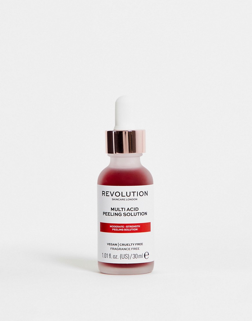 Revolution Skincare AHA & BHA Moderate Multi Acid Peeling Solution-No colour