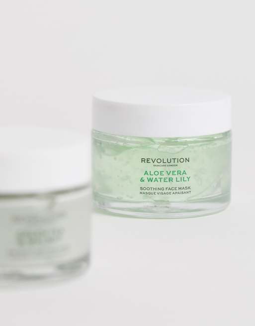 Revolution Skincare Aloe Vera & Water Lily Soothing Face Mask, 2 of 4