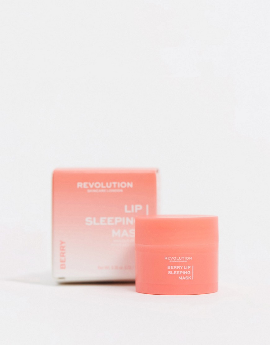 Revolution - Skincare berry lip sleeping mask - Nachtmasker voor de lippen-Geen kleur