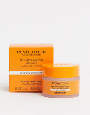 Revolution Skincare Revolution Skincare Brightening Ginseng Eye Cream 15ml-No colour