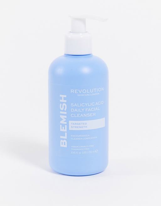 Revolution Skincare – Gelrengöring för ansiktet med salisylsyra som riktar in sig på blemmor