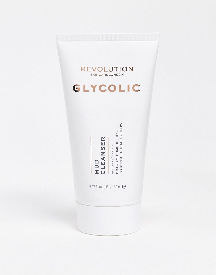 Revolution Skincare – Glycolic Acid Glow Mud Cleanser – Rengöring med lera och glykolsyra-Ingen Färg