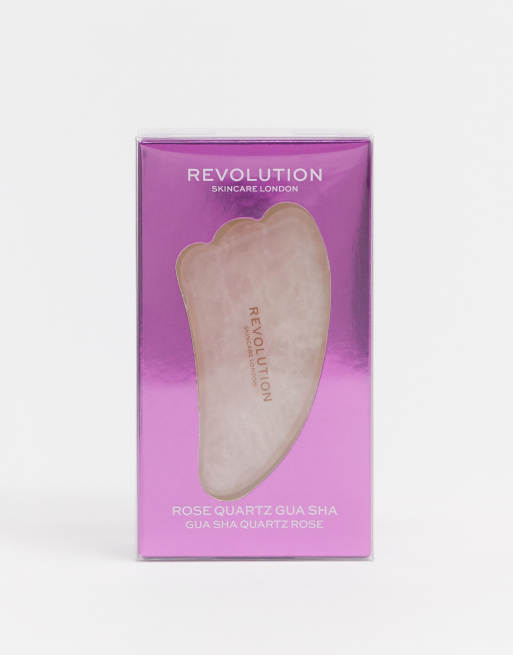 Revolution Skincare - Gua sha al quarzo rosa, 2 di 4