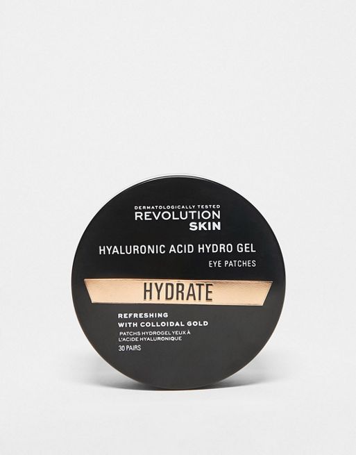 Revolution Skincare – Hyaluronic Acid Hydro Gel Eye Patches – Ögonmasker, 60 stycken