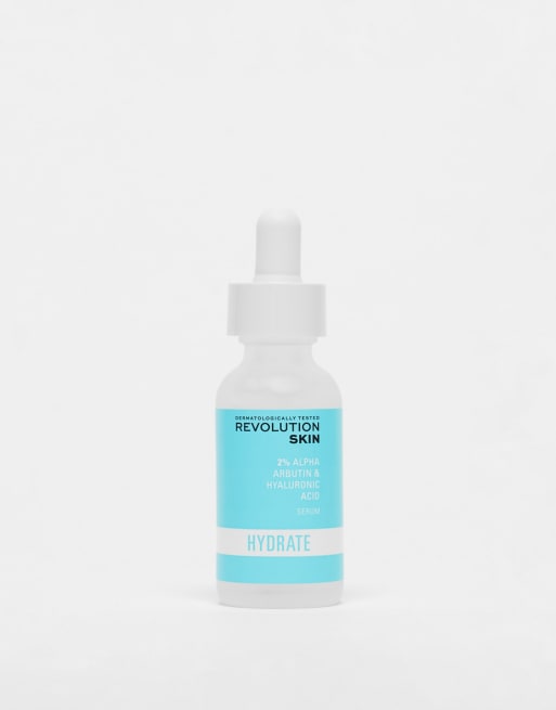 Revolution Skincare – Hydrating 2% Alpha Arbutin & Hyaluronsäure Serum, 30 ml