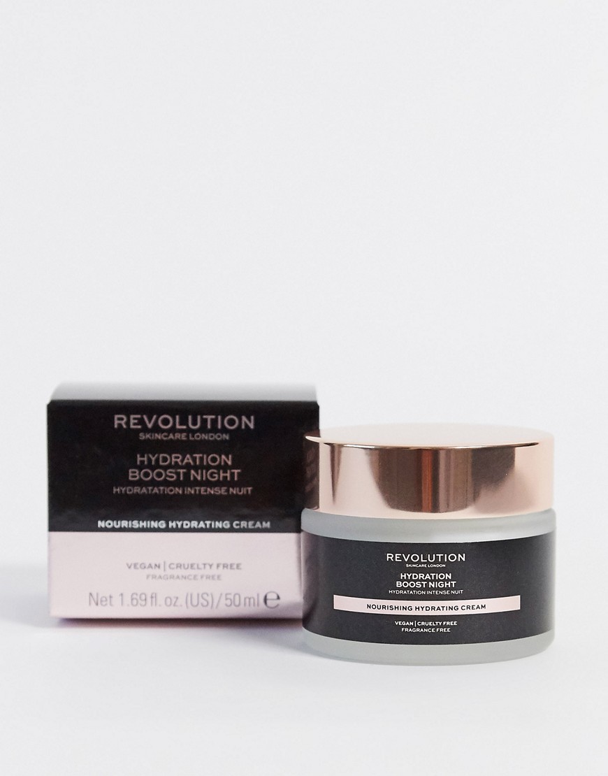 Revolution Skincare Hydration Boost Night Cream-No Colour