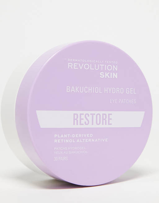 Revolution Skincare - Lot de 30 patchs hydrogel pour les yeux au bakuchiol, 4 de 4